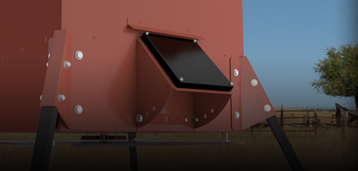Built-in solar panel with protected internal wiring
